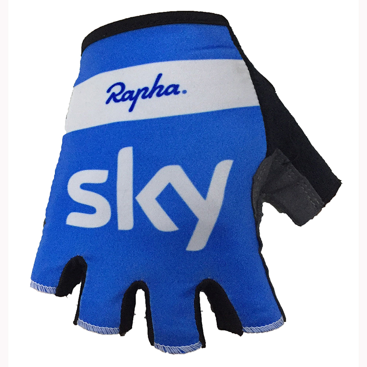 Sky Kurze Handschuhe 2018 Blau Wei